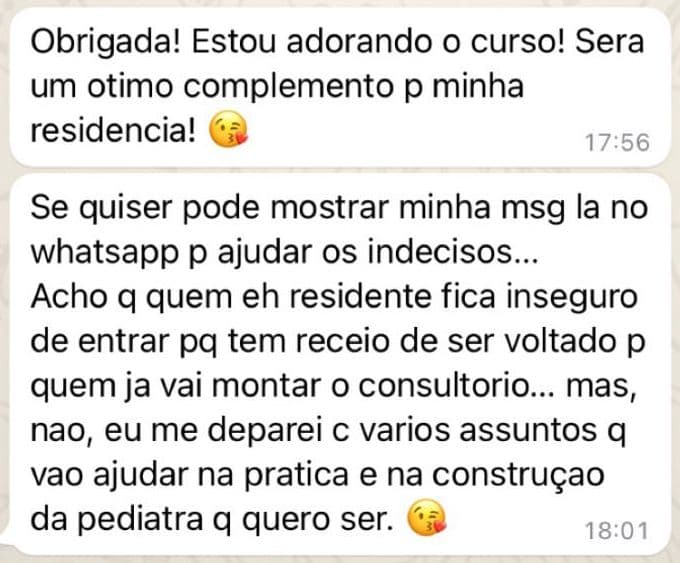Depoimento de participante do PedSummit 4